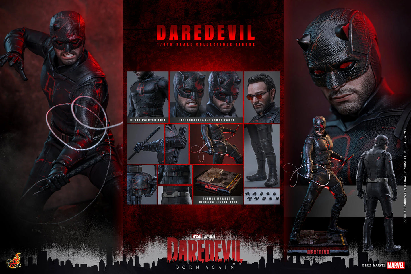 (Pre-Order) Daredevil Sixth Scale Figure