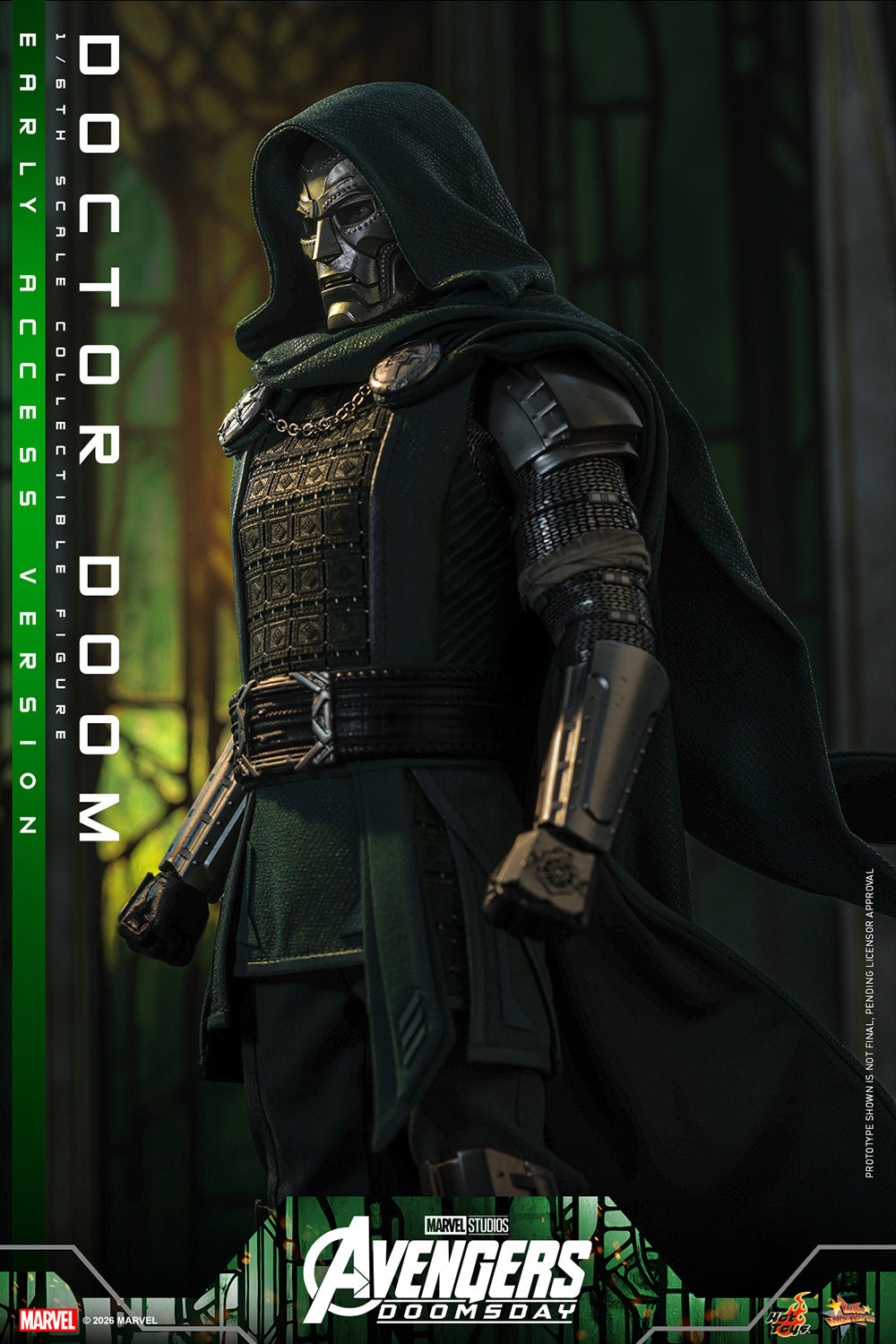 (Pre-Order) Doctor Doom Sixth Scale Figure