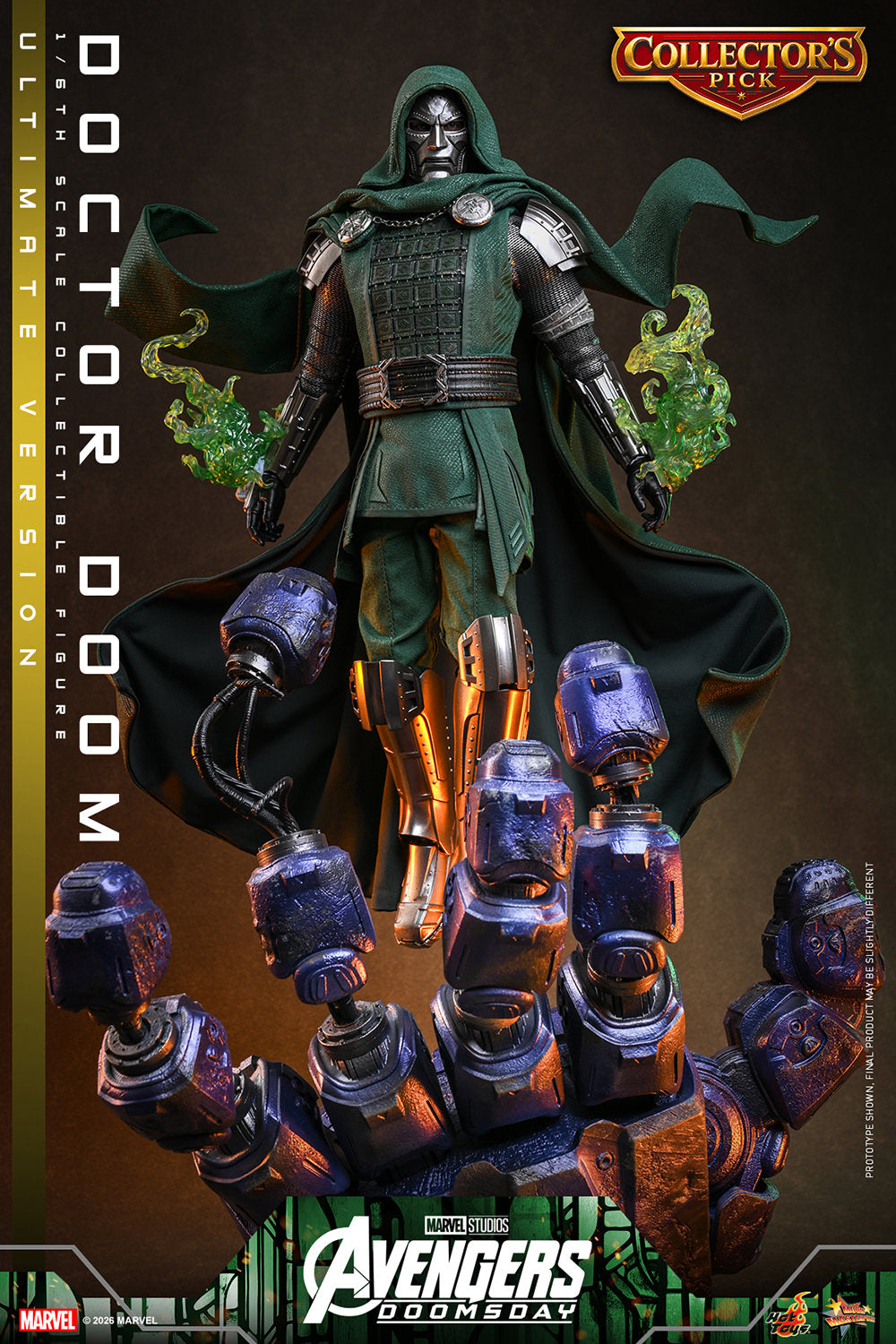 (Pre-Order) Doctor Doom (Ultimate Version) Sixth Scale Figure