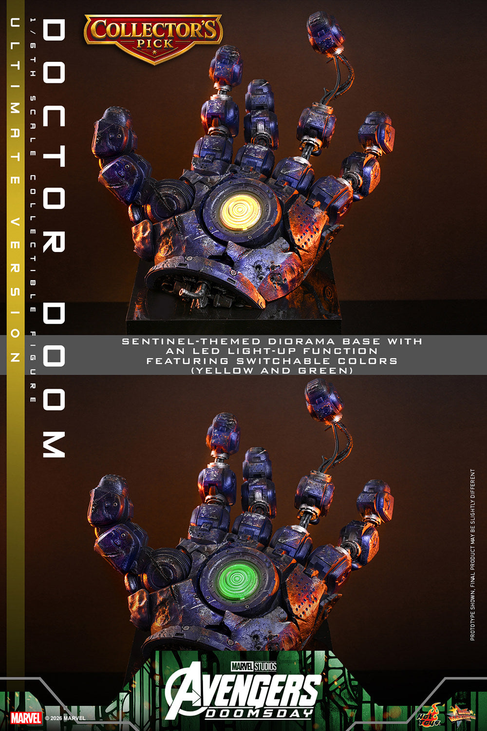 (Pre-Order) Doctor Doom (Ultimate Version) Sixth Scale Figure