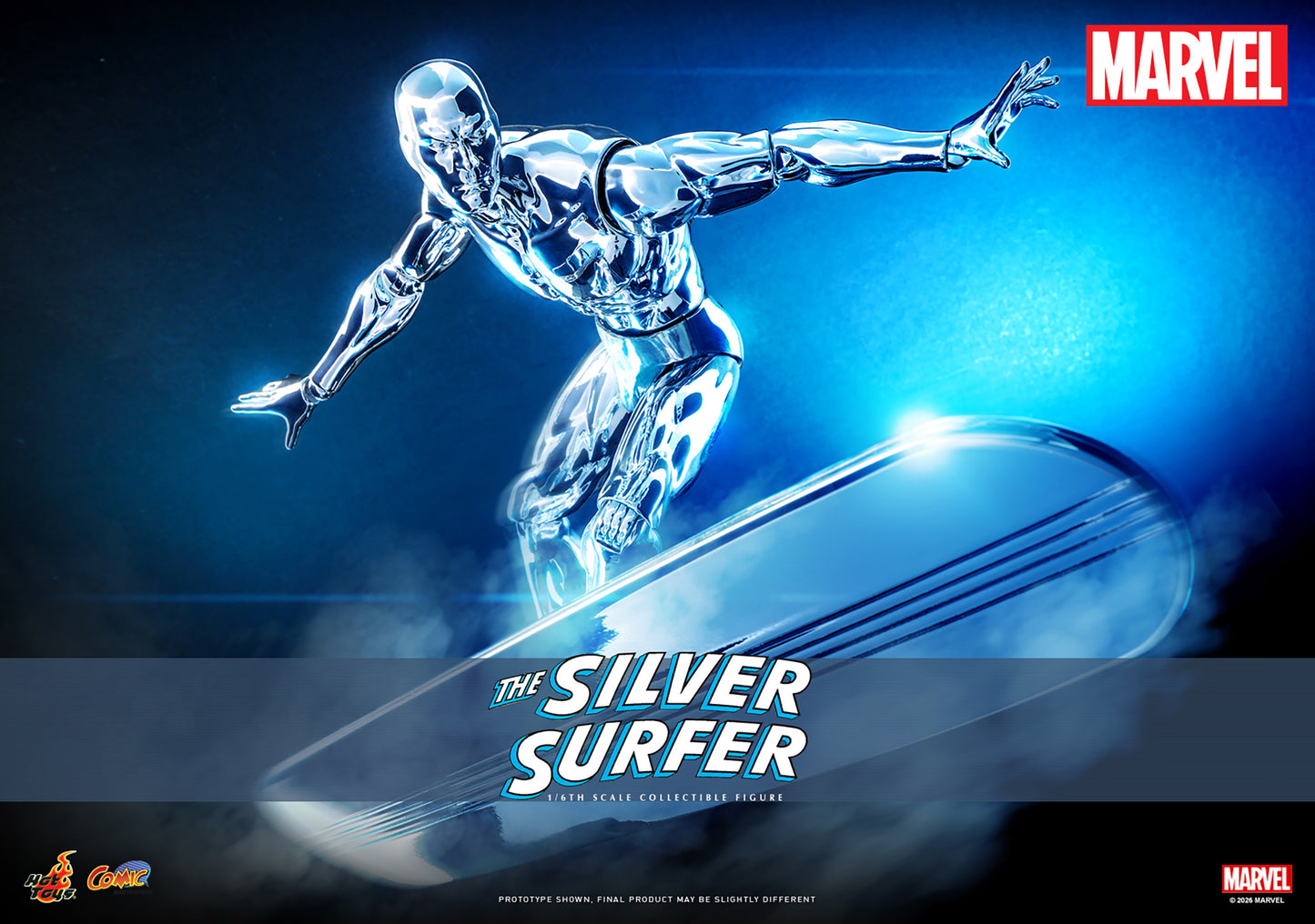 (Pre-Order) Silver Surfer Sixth Scale Figure