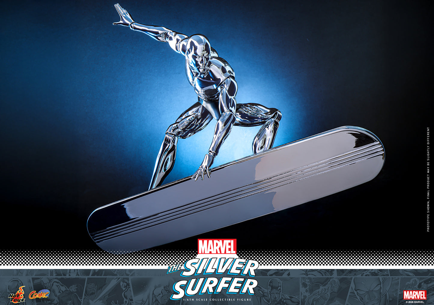 (Pre-Order) Silver Surfer Sixth Scale Figure