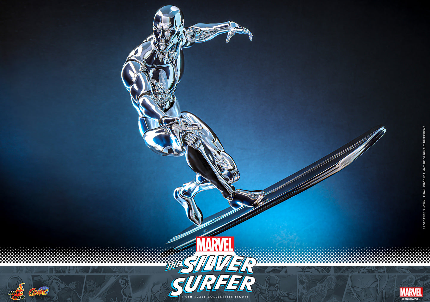 (Pre-Order) Silver Surfer Sixth Scale Figure