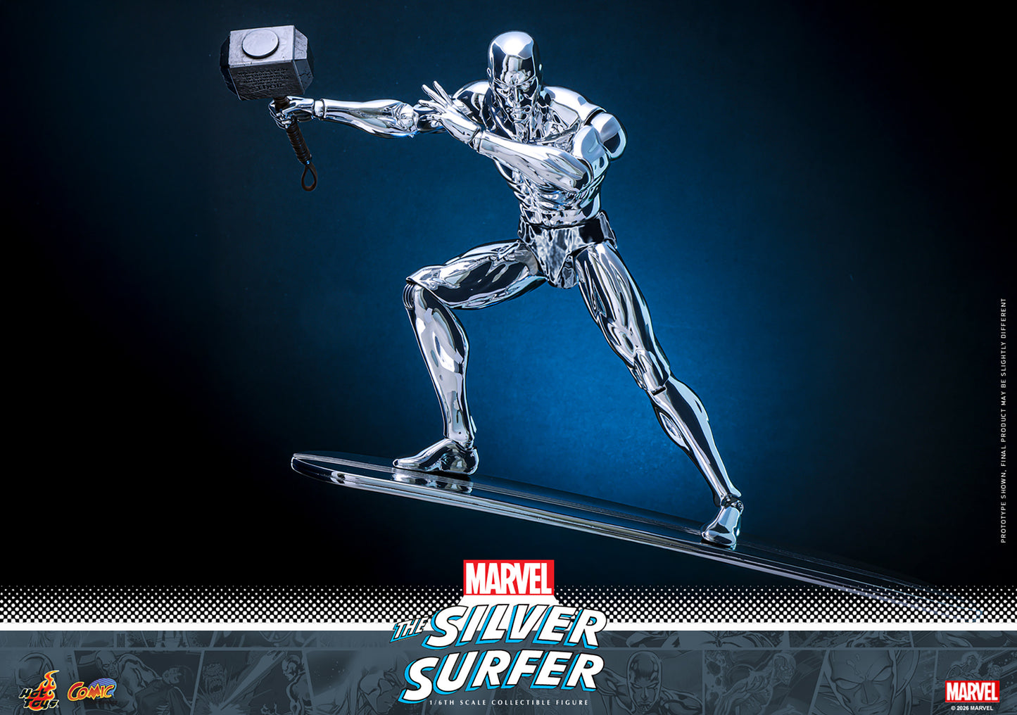 (Pre-Order) Silver Surfer Sixth Scale Figure