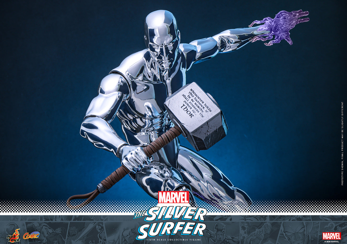 (Pre-Order) Silver Surfer Sixth Scale Figure