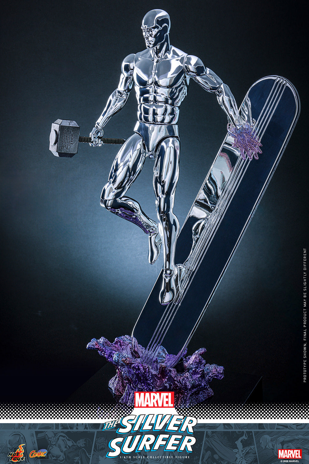 (Pre-Order) Silver Surfer Sixth Scale Figure