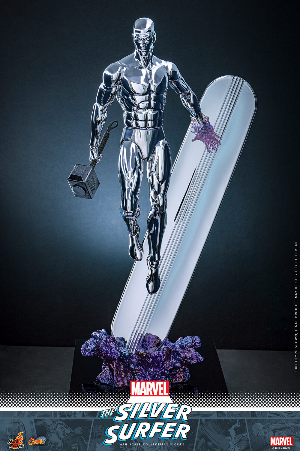 (Pre-Order) Silver Surfer Sixth Scale Figure