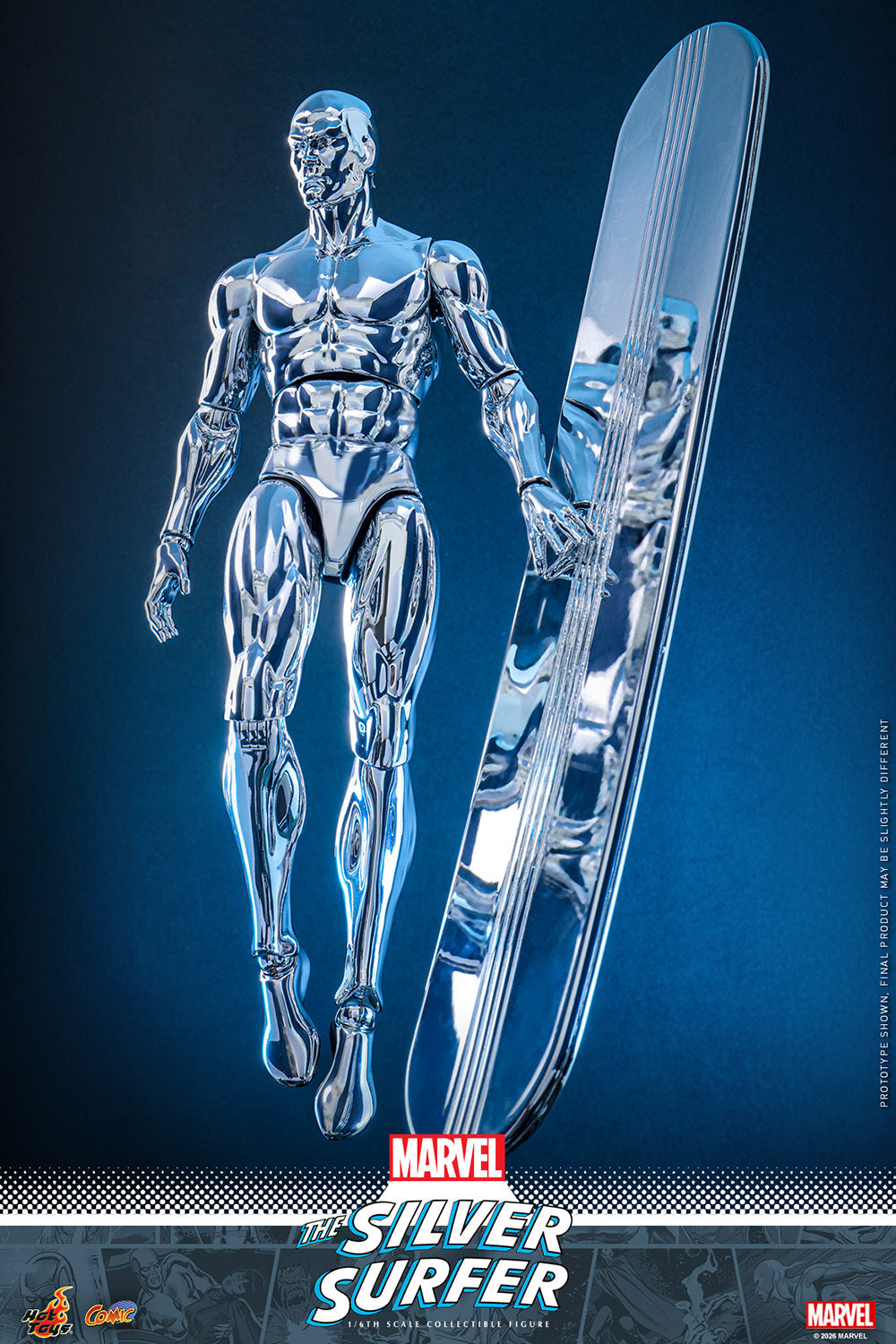 (Pre-Order) Silver Surfer Sixth Scale Figure
