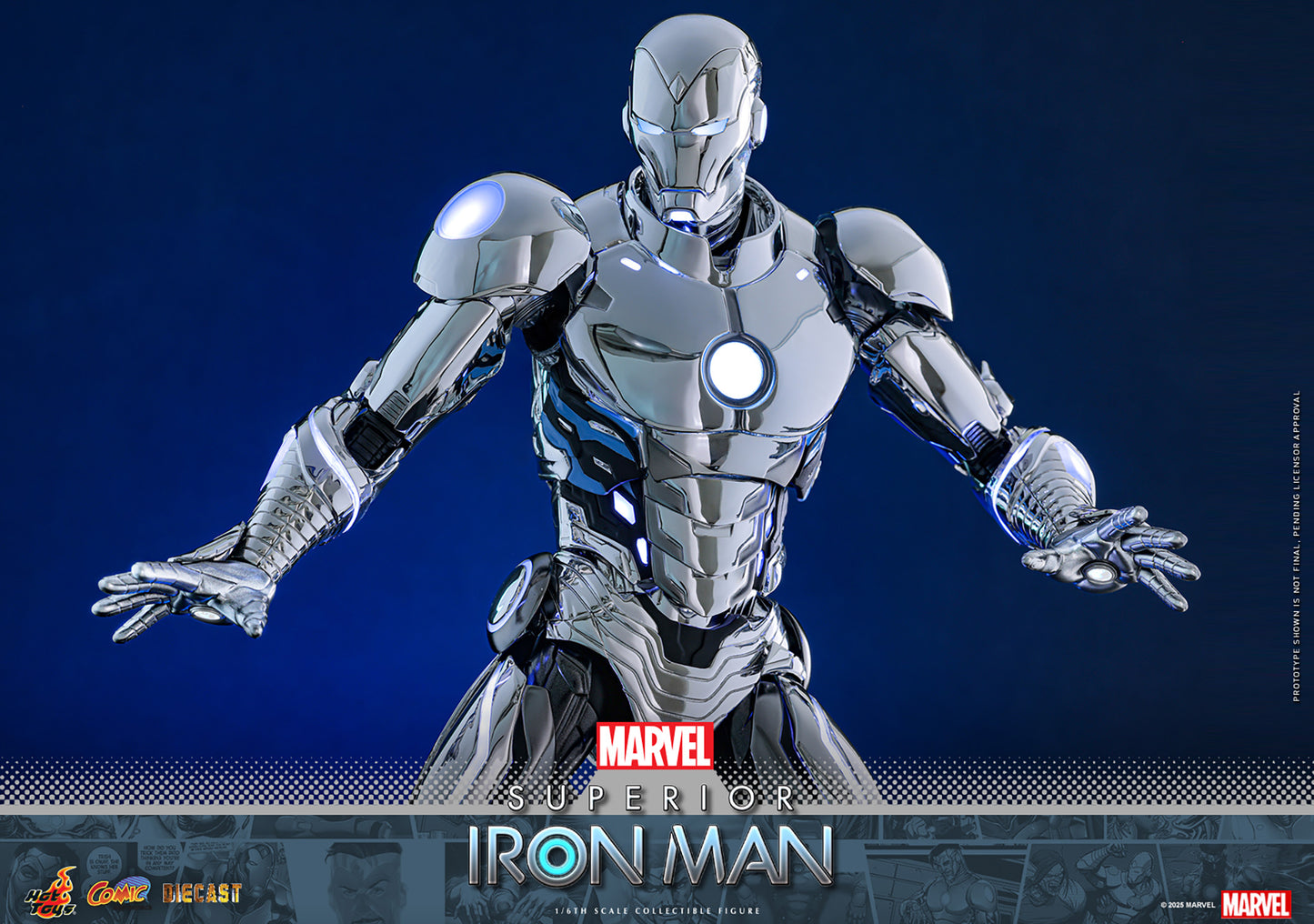 (Pre-Order) Superior Iron Man Hot Toy