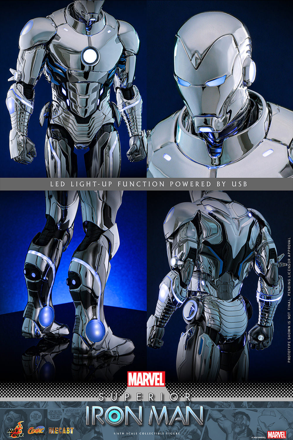 (Pre-Order) Superior Iron Man Hot Toy