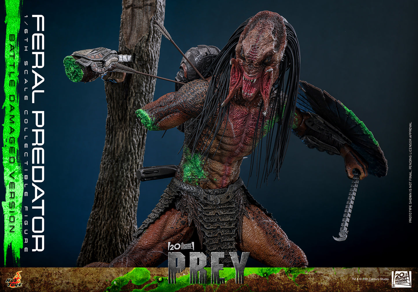 (Pre-Order) Feral Predator Battle Damaged Hot Toy