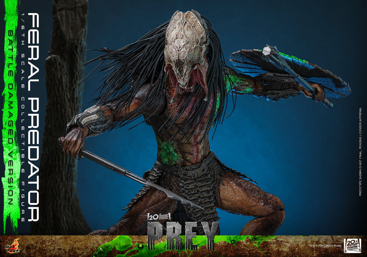 (Pre-Order) Feral Predator Battle Damaged Hot Toy