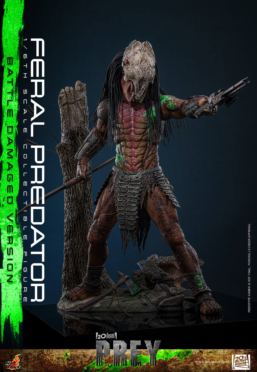(Pre-Order) Feral Predator Battle Damaged Hot Toy