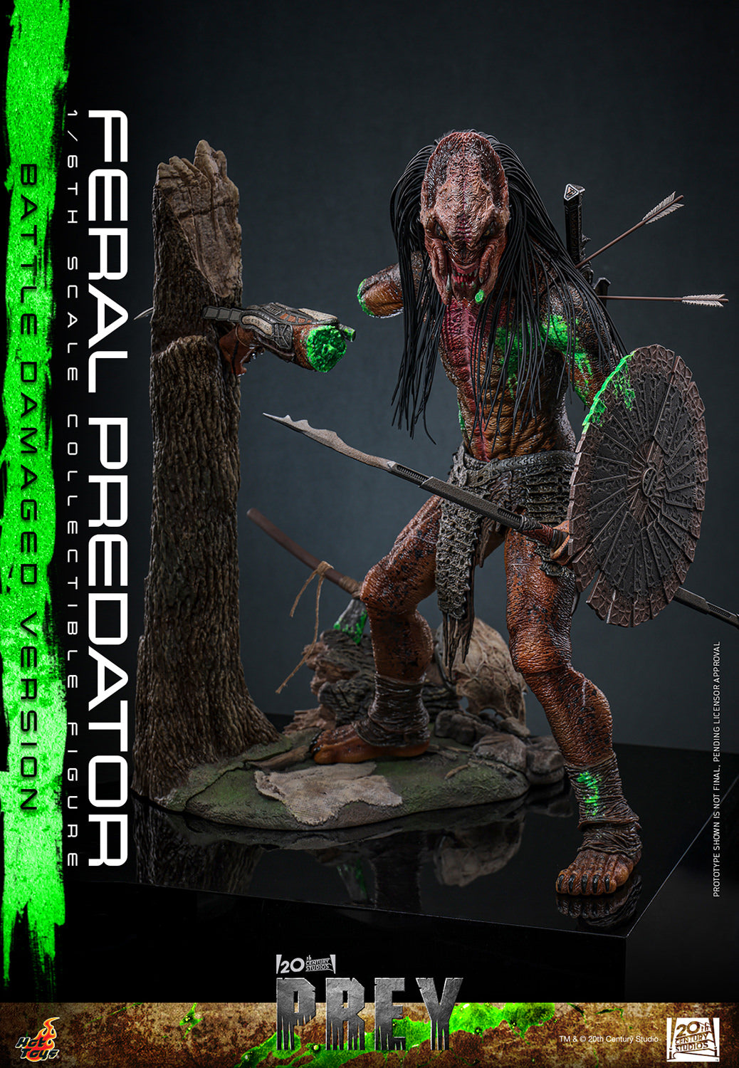 (Pre-Order) Feral Predator Battle Damaged Hot Toy
