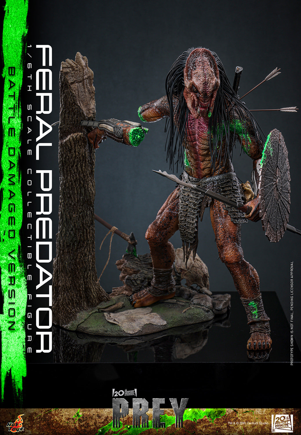 (Pre-Order) Feral Predator Battle Damaged Hot Toy