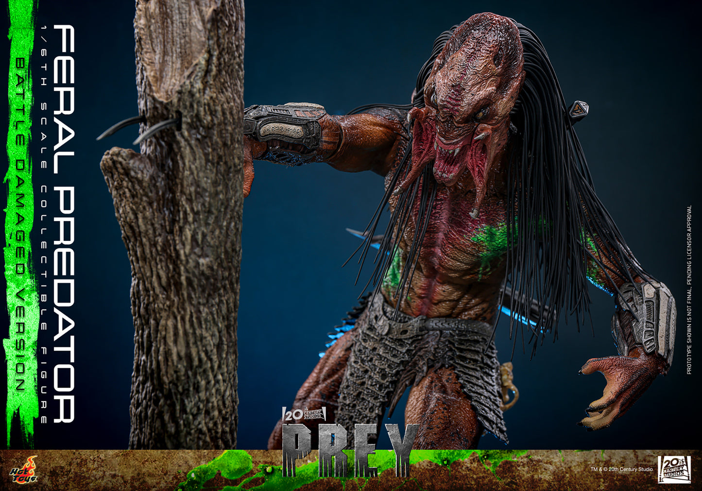 (Pre-Order) Feral Predator Battle Damaged Hot Toy