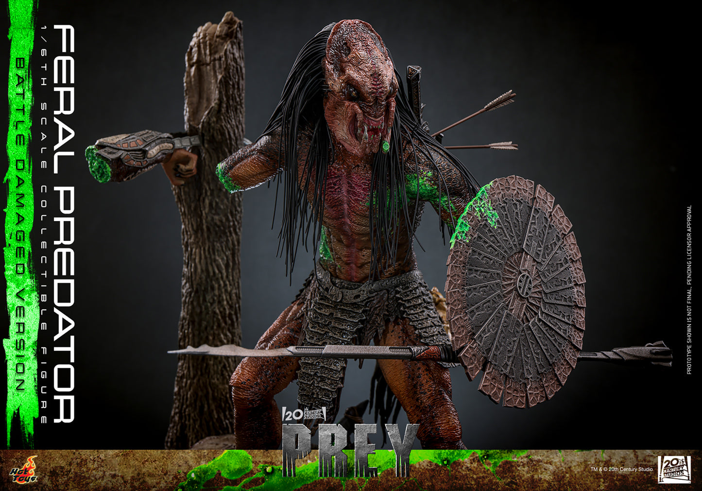 (Pre-Order) Feral Predator Battle Damaged Hot Toy