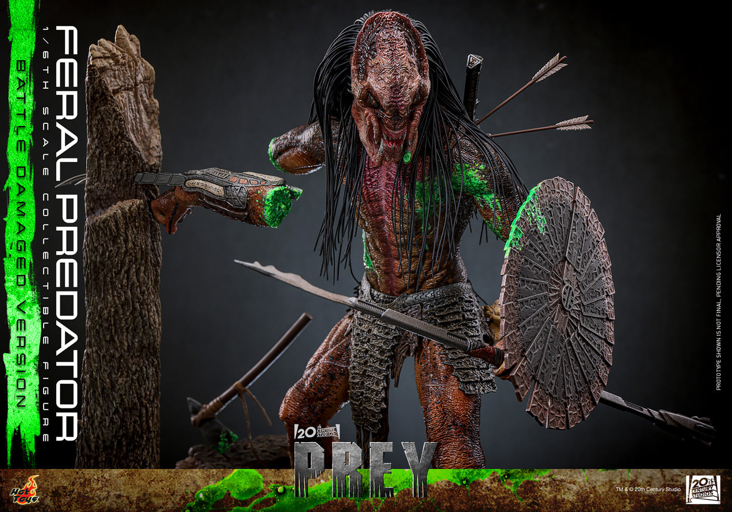 (Pre-Order) Feral Predator Battle Damaged Hot Toy