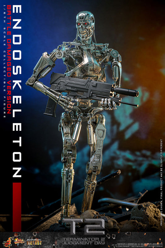 (Pre-Order) Endoskeleton (Battle Damaged Version) Hot Toy