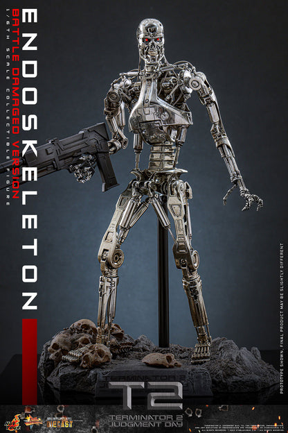(Pre-Order) Endoskeleton (Battle Damaged Version) Hot Toy
