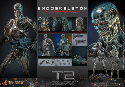 (Pre-Order) Endoskeleton (Battle Damaged Version) Hot Toy