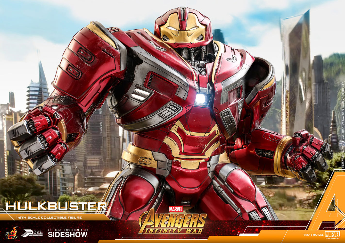 HULKBUSTER Sixth Scale Figure by Hot Toys