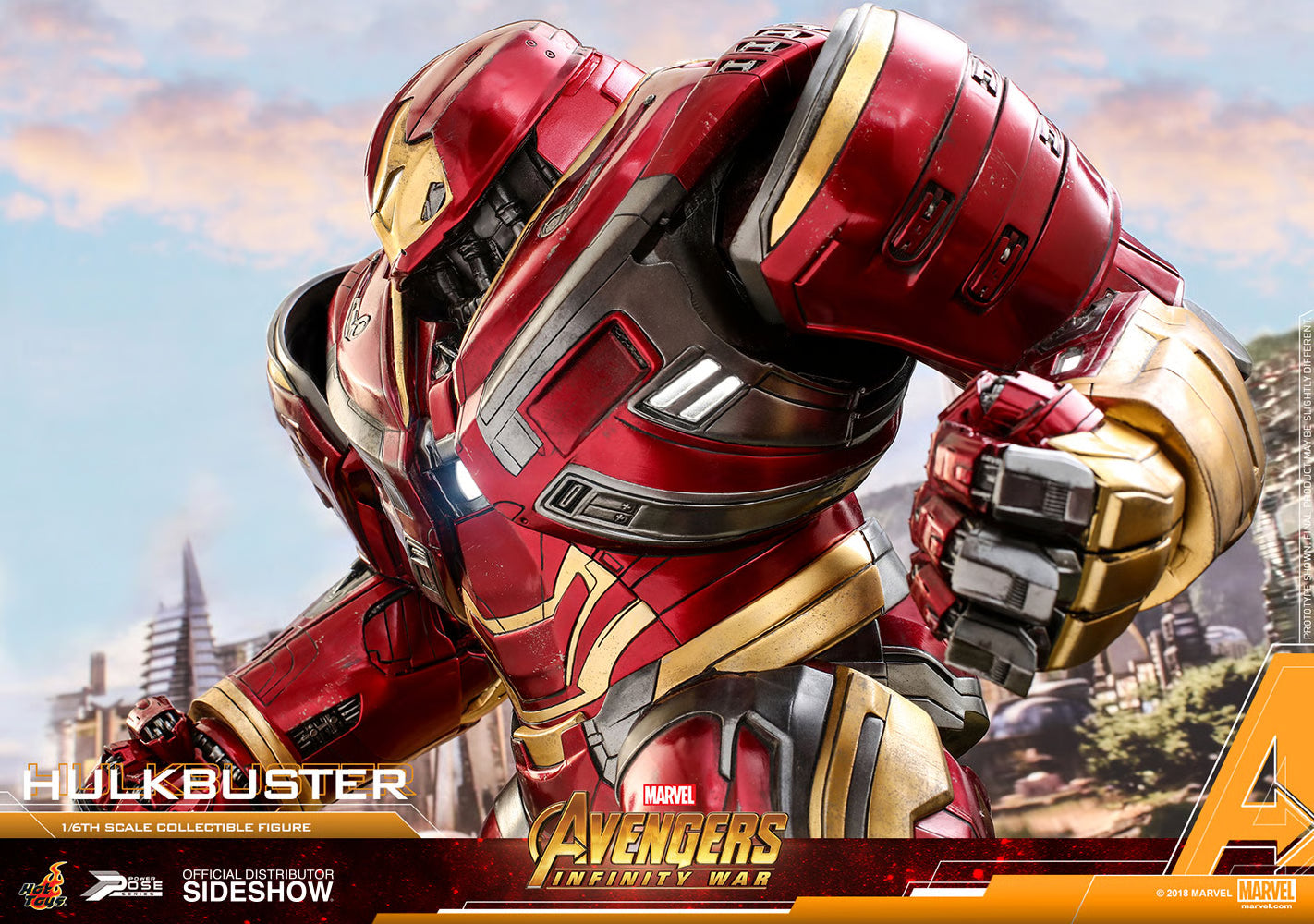 HULKBUSTER Sixth Scale Figure by Hot Toys
