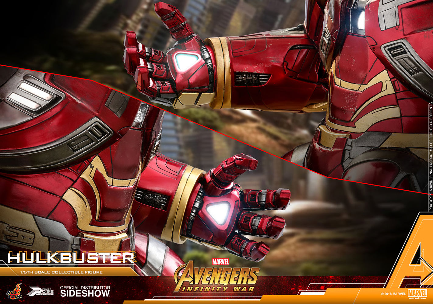 HULKBUSTER Sixth Scale Figure by Hot Toys