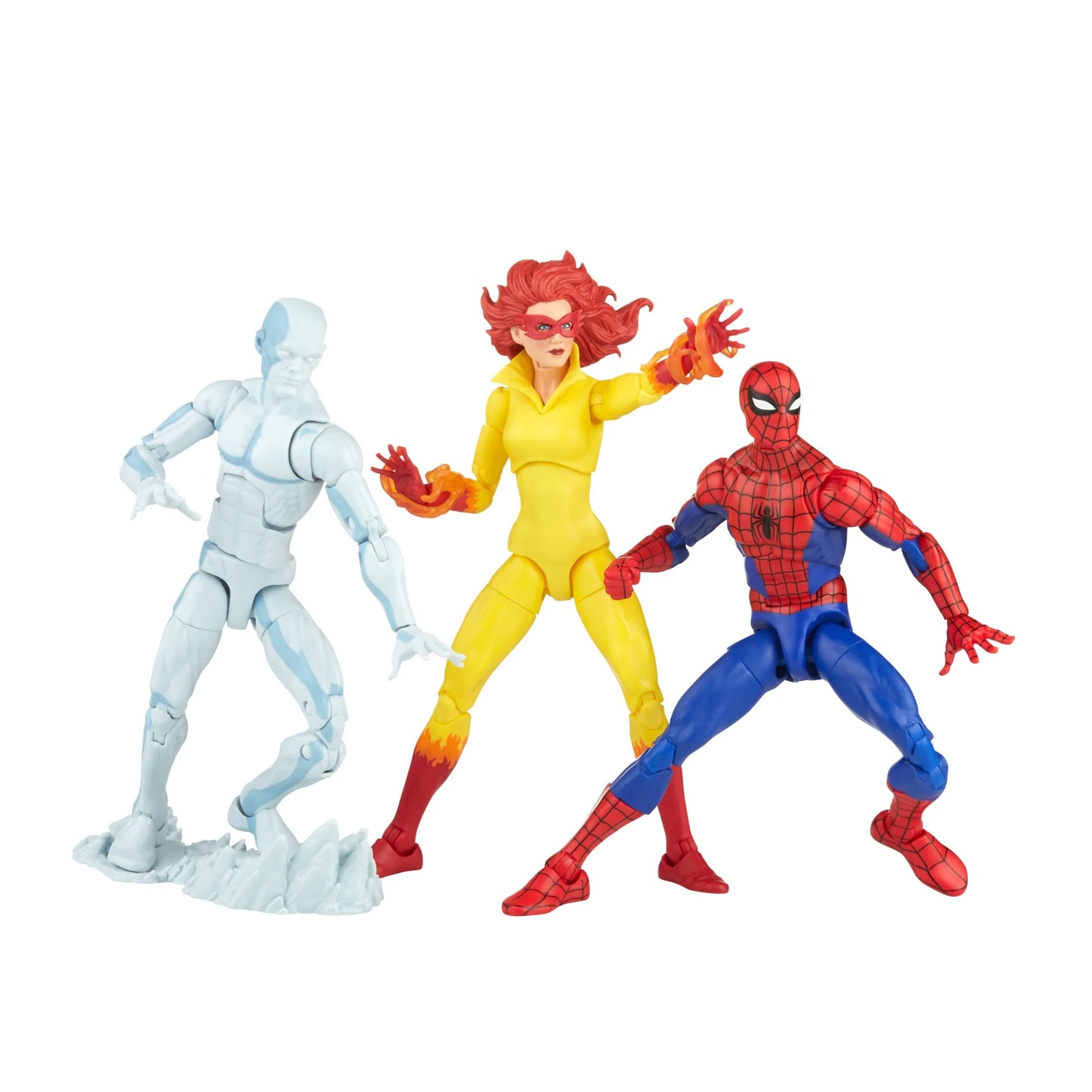 Spider-Man Legends Amazing Friends 6in Action Figure 3pk
