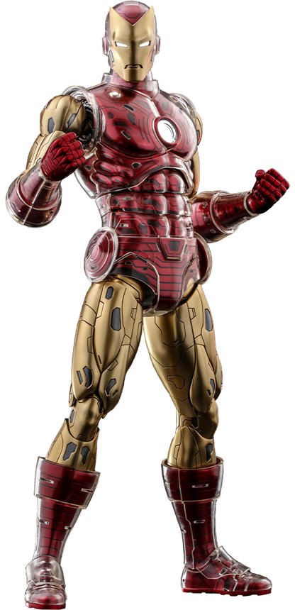 IRON MAN DELUXE (The Origins Collection) Sixth Scale Figure by Hot Toys