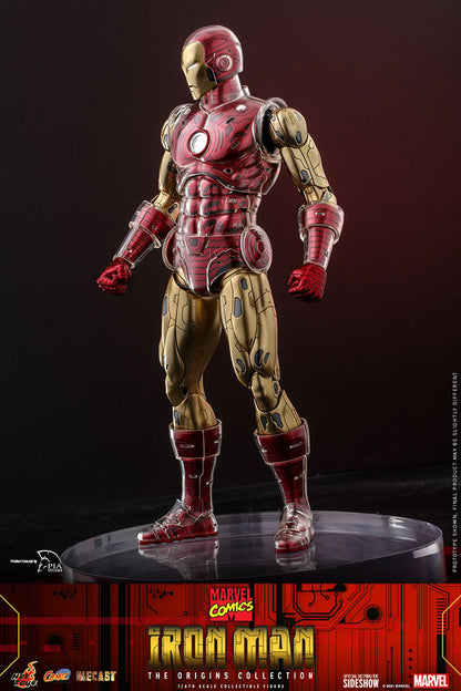 IRON MAN DELUXE (The Origins Collection) Sixth Scale Figure by Hot Toys