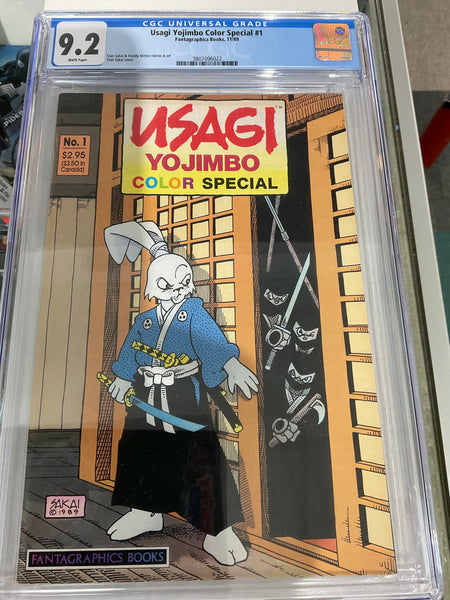 Usagi Yojimbo Color Special #1 CGC 9.2 (1989)