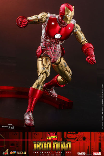IRON MAN DELUXE (The Origins Collection) Sixth Scale Figure by Hot Toys