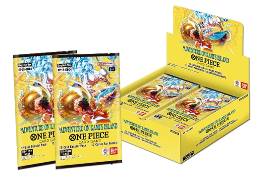 ONE PIECE (ADVENTURE ON KAMI'S ISLAND) BOOSTER BOX OP15-EB04 ENGLISH