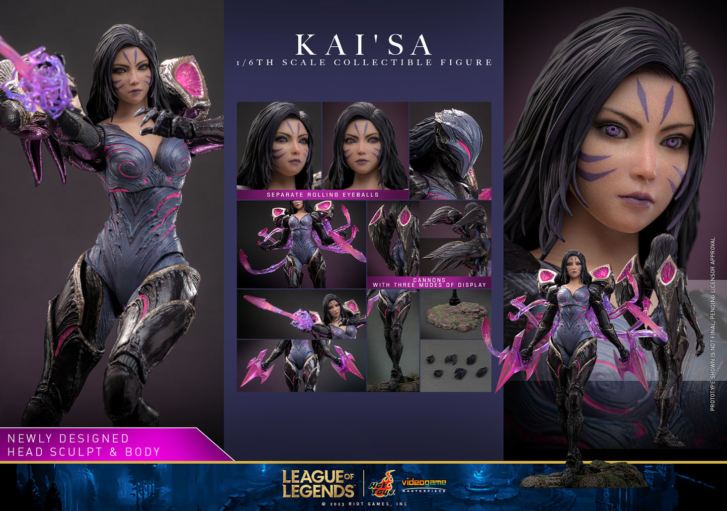 Kai’Sa Sixth Scale Figure (League of Legends)