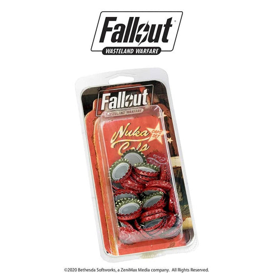 FALLOUT: WASTELAND WARFARE: NUKA COLA CAPS SET (2024 EDITION)