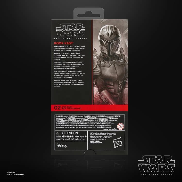 Star Wars: The Black Series Rook Kast (Maul- Shadow Lord) Action Figure
