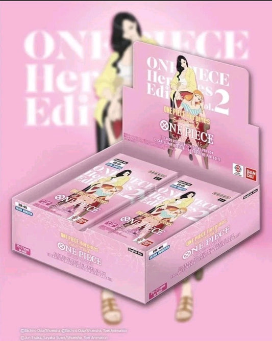 (PRE-ORDER) EXTRA BOOSTER -ONE PIECE HEROINES EDITION vol.2- [EB-05] BOOSTER BOX ENG.