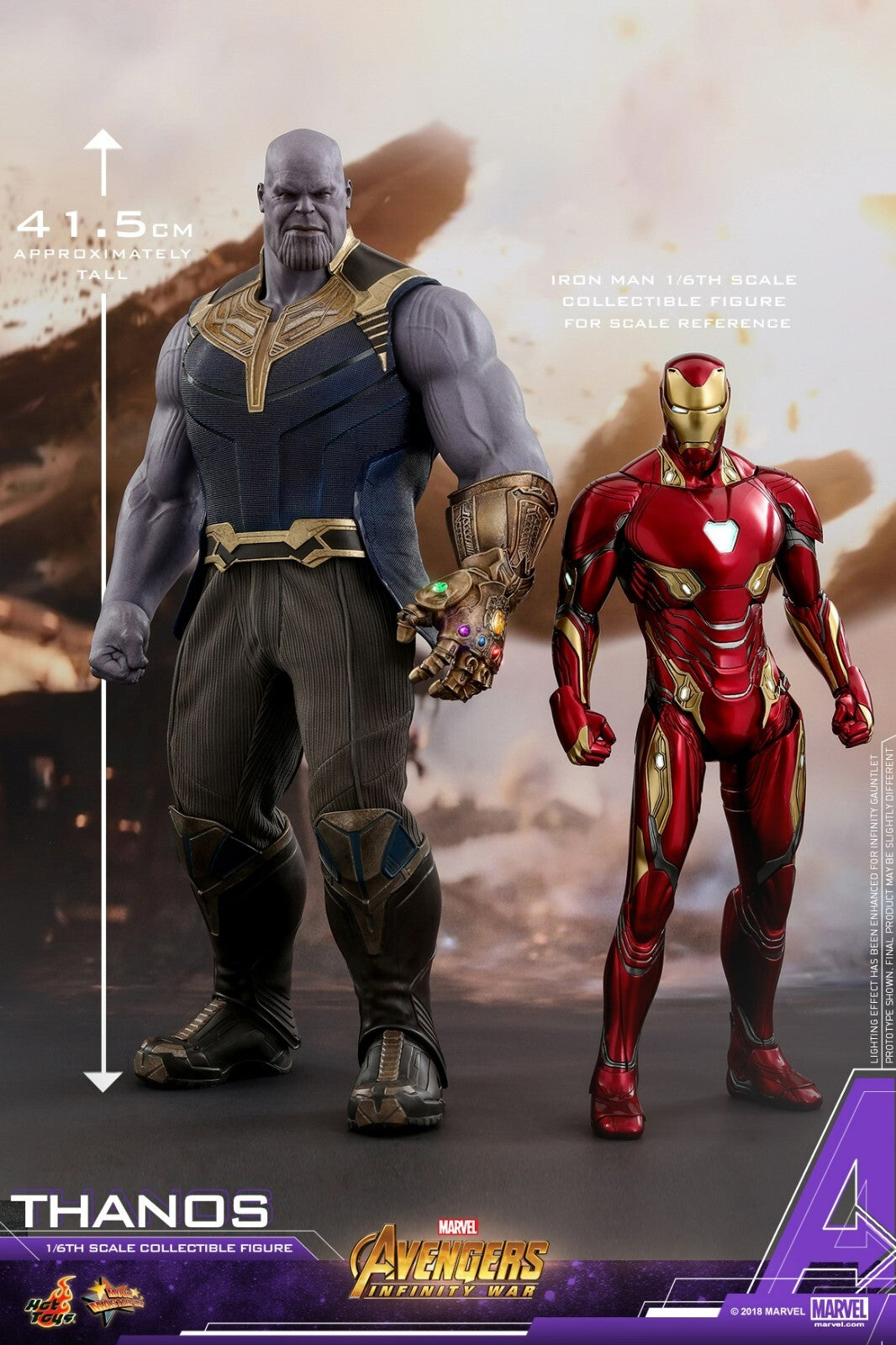 Avengers: Infinity War Thanos 1/6 HOT TOYS MMS479