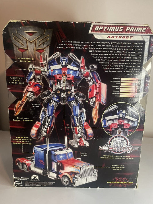 Transformers Revenge of the Fallen Optimus Prime