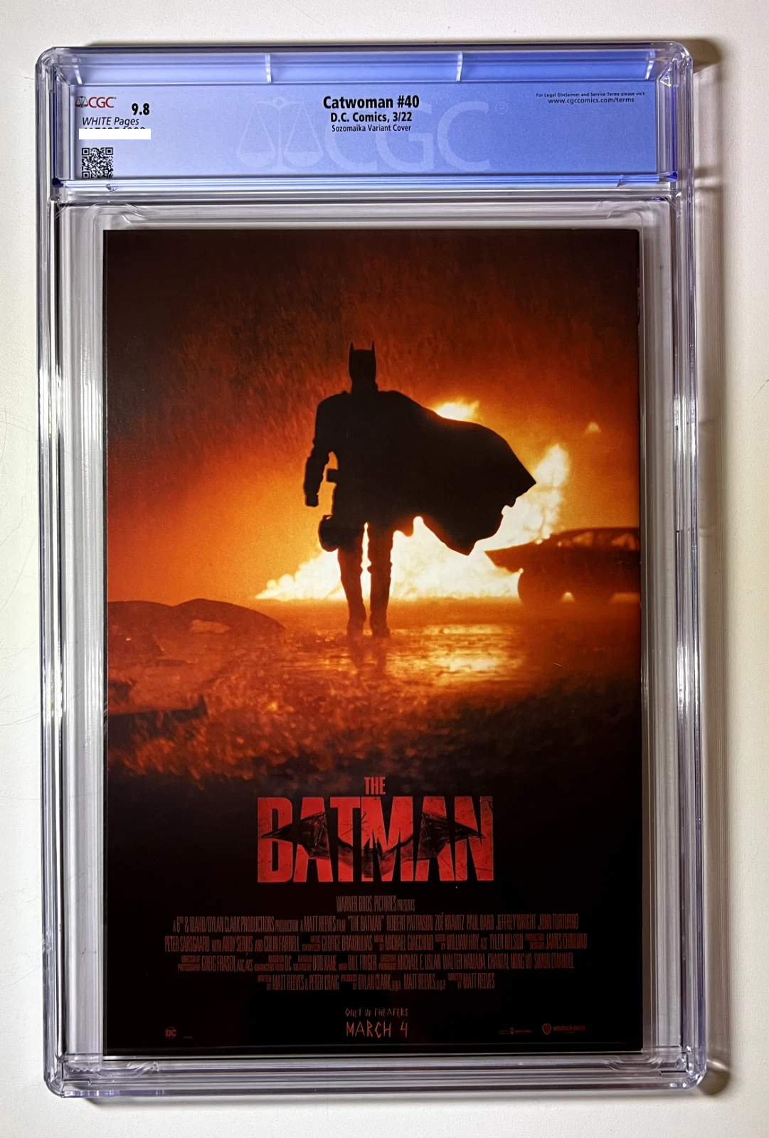 Catwoman #40 sozomaika CGC 9.8
