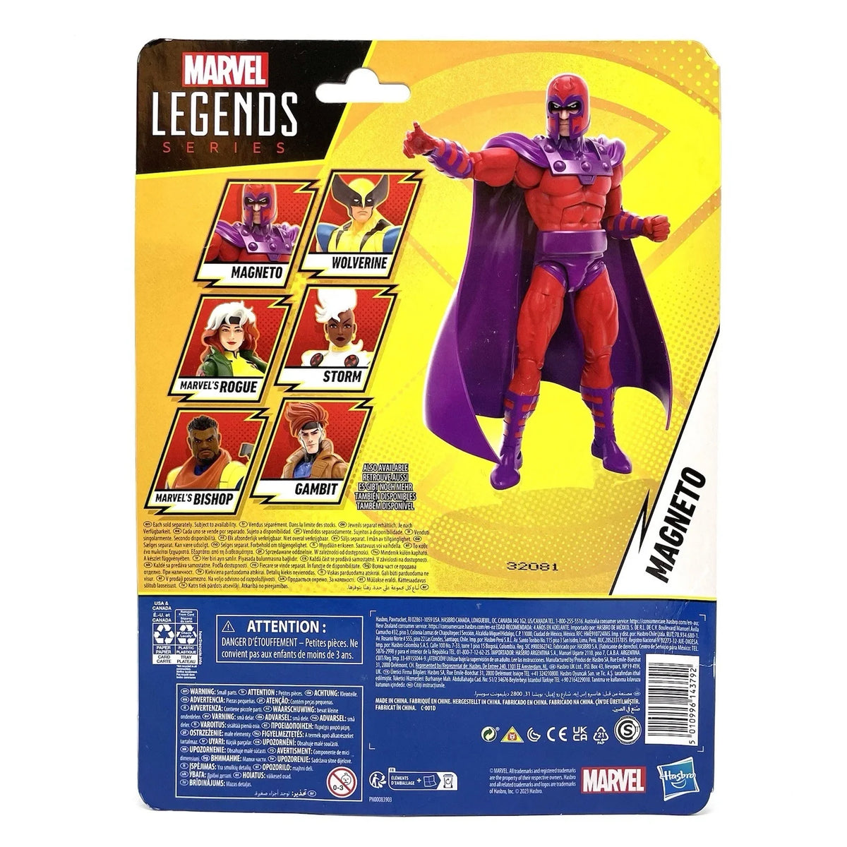 Marvel Legends X-Men 97 Magneto (Retro Animated Series)