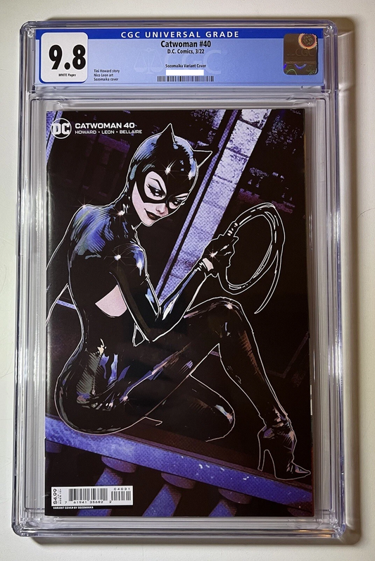 Catwoman #40 sozomaika CGC 9.8