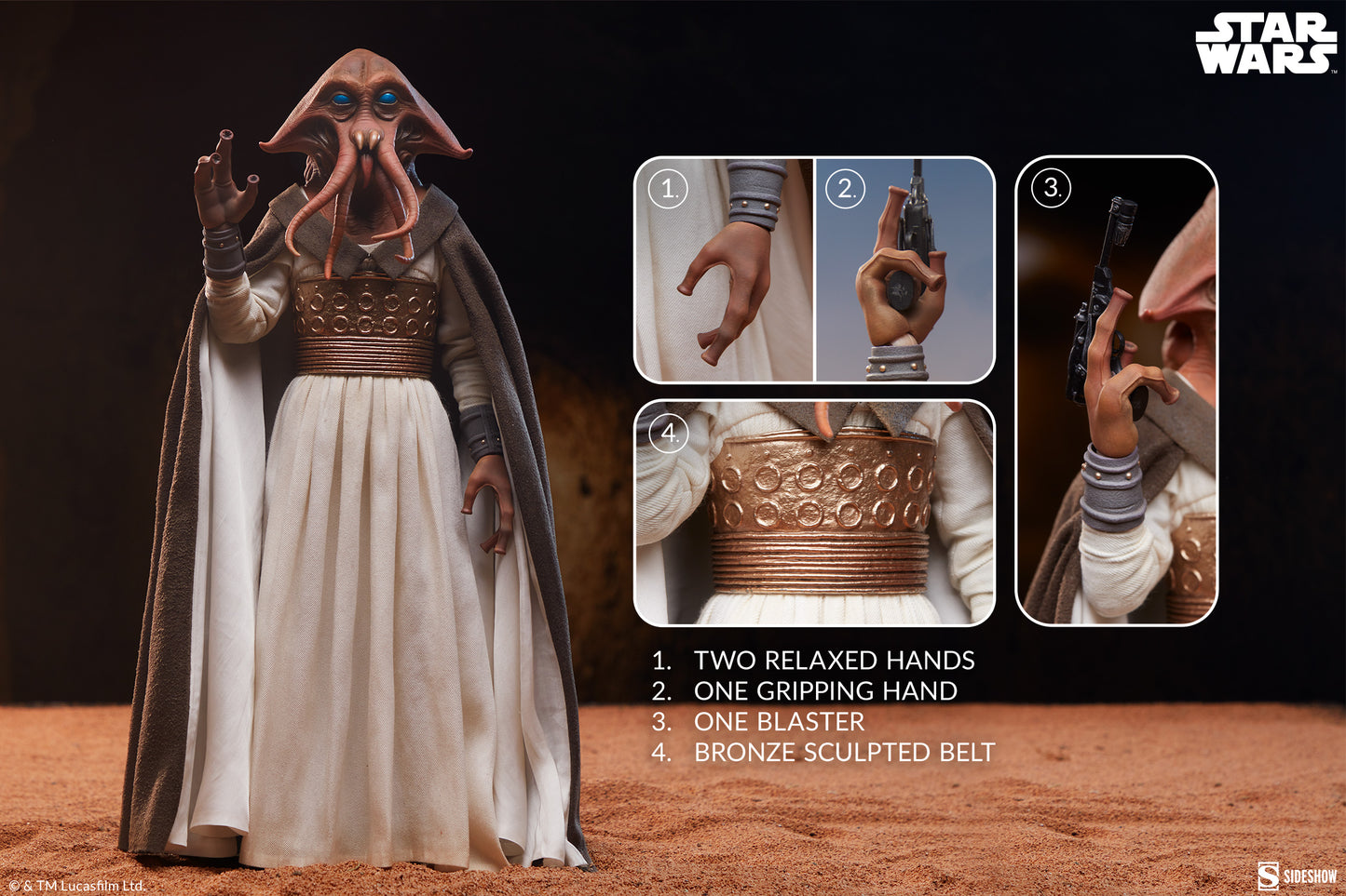 (Pre-Order) Tessek™ Sixth Scale Figure