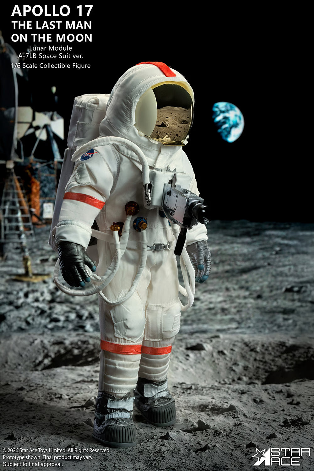(Pre-Order) The Last Man On The Moon Hot Toys