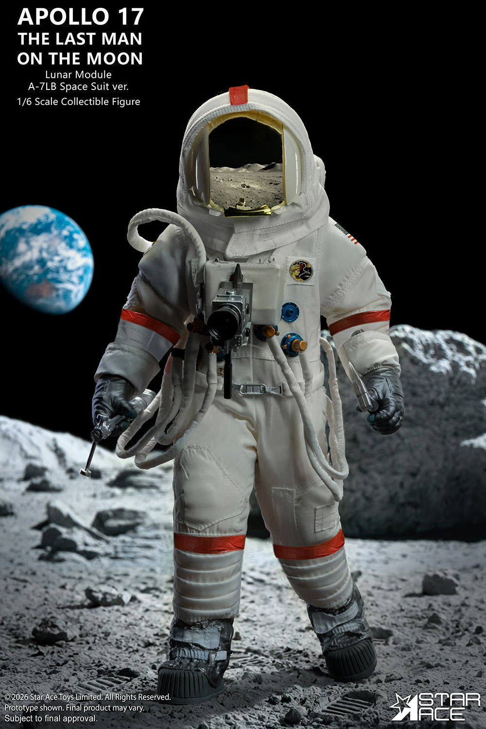 (Pre-Order) The Last Man On The Moon Hot Toys