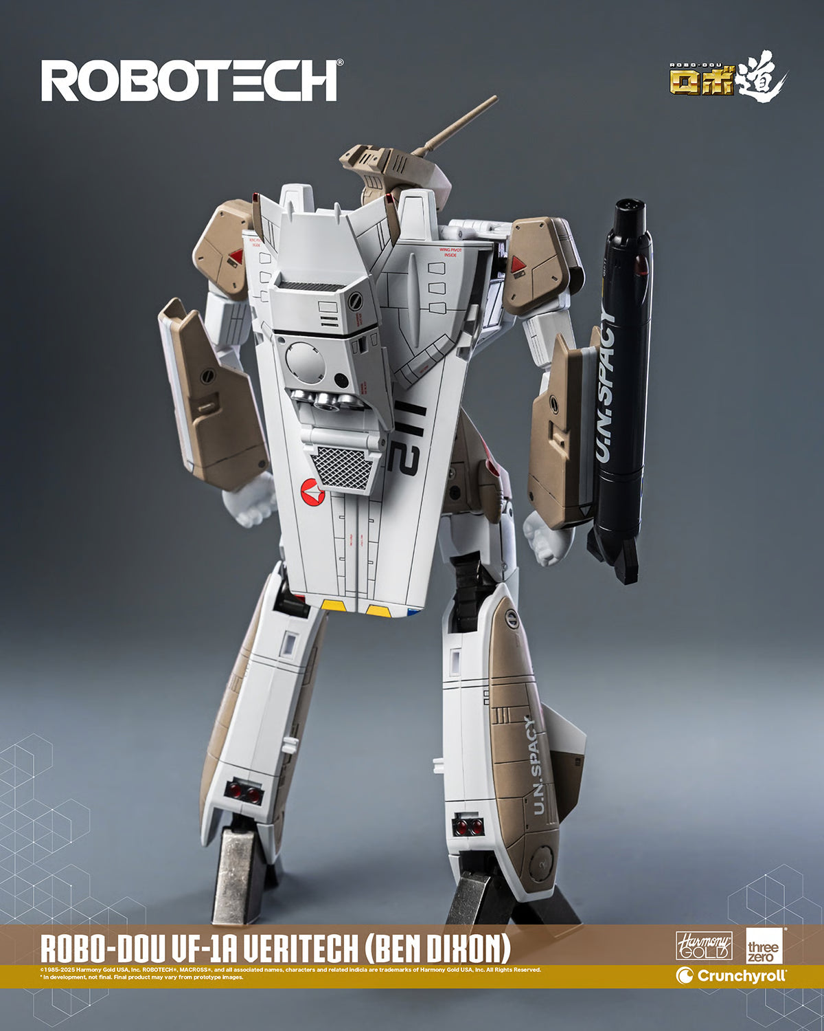 (Pre-order) ROBO-DOU ROBOTECH VF-1A Veritech Hot Toys