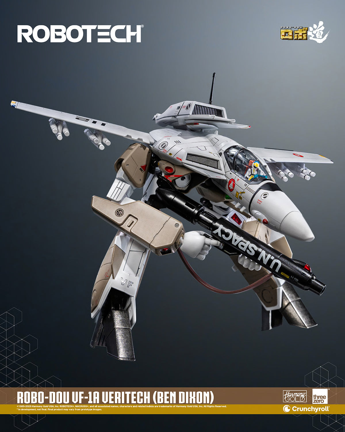 (Pre-order) ROBO-DOU ROBOTECH VF-1A Veritech Hot Toys