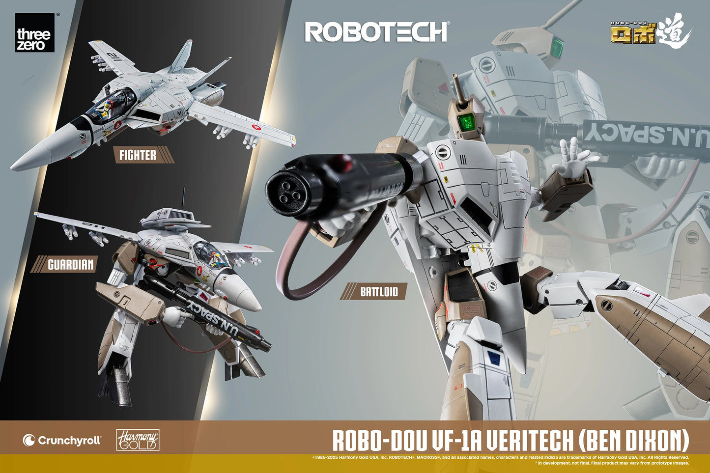 (Pre-order) ROBO-DOU ROBOTECH VF-1A Veritech Hot Toys