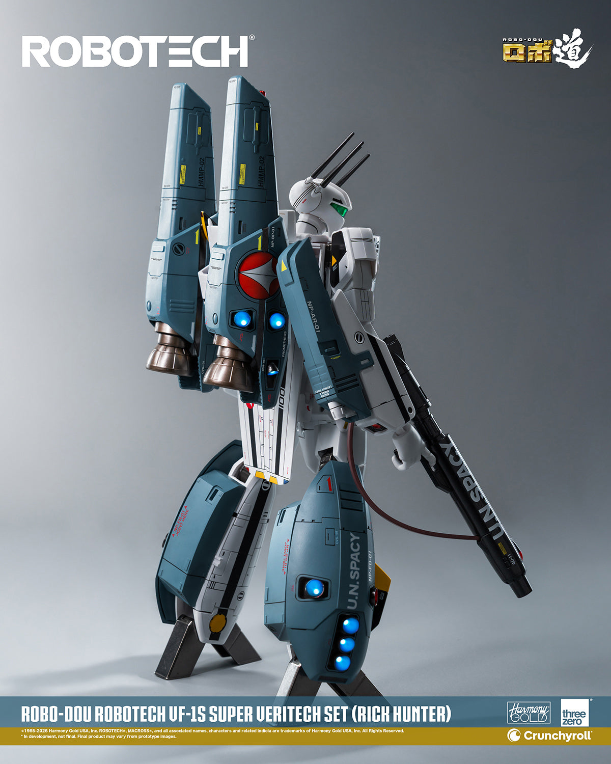 (Pre-Order) ROBO-DOU ROBOTECH VF‐1S Super Veritech Set (RICK HUNTER)